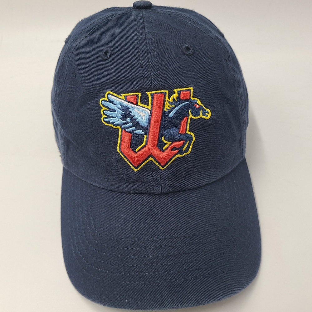 Wichita Wind Surge Hat Fitted M 47 Brand Franchise‎ Blue MiLB Baseball Logo Men